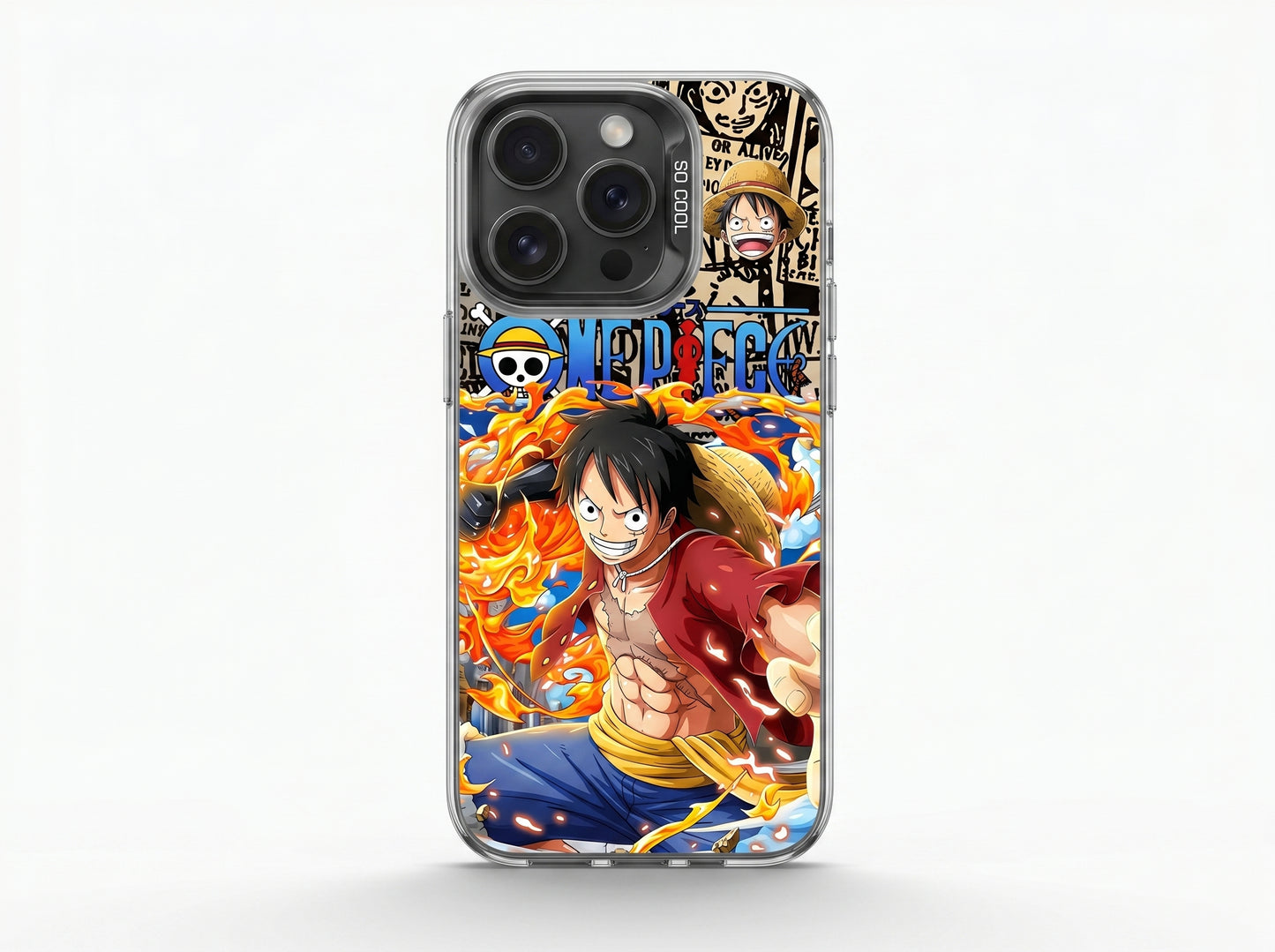One Piece Anime Handyhülle für iPhone – Luffy, Zoro & Ace Schutzcover