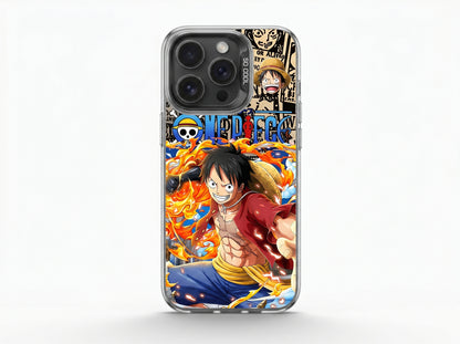 One Piece Anime Handyhülle für iPhone – Luffy, Zoro & Ace Schutzcover