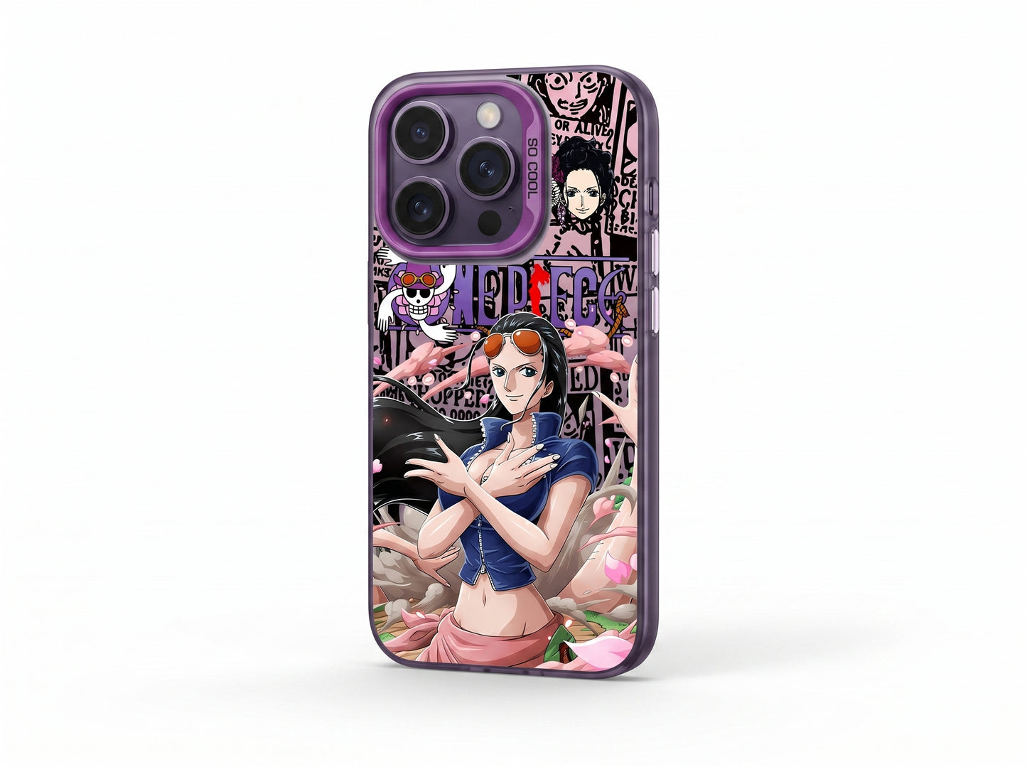 One Piece Anime Handyhülle für iPhone – Luffy, Zoro & Ace Schutzcover