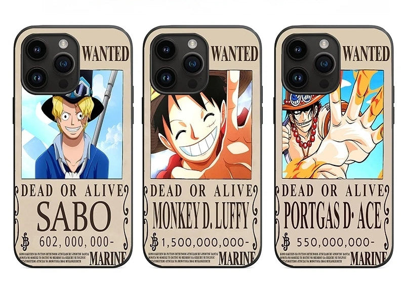 One Piece 3D Anime Hülle für IPhone🏴‍☠️
