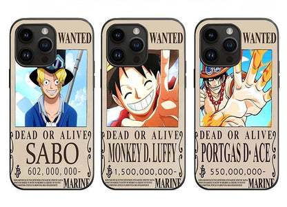 One Piece 3D Anime Hülle für IPhone🏴‍☠️