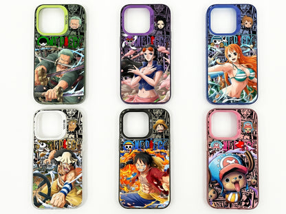 One Piece Anime Handyhülle für iPhone – Luffy, Zoro & Ace Schutzcover